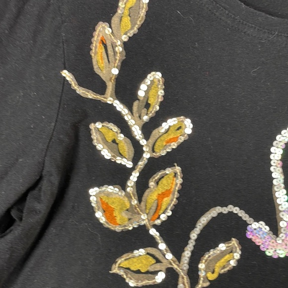 Tantrums women’s Halloween 3/4 sleeve crewneck t-shirt size large - Picture 5 of 10